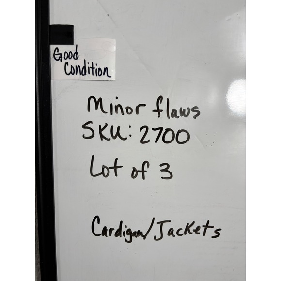 Chicos Lot of 3 Cardigan Jackets Womens Size 3 XL Silk Ikat Striped Red - Picture 2 of 16